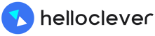 Hello Clever full logo_Logo-Blue